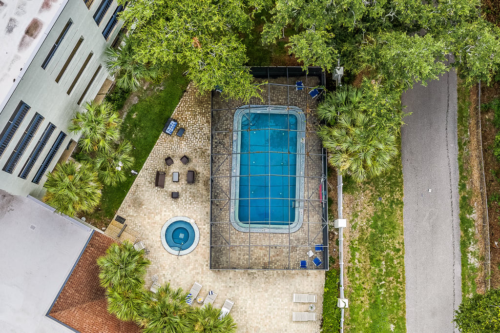 Aerial View of Pool