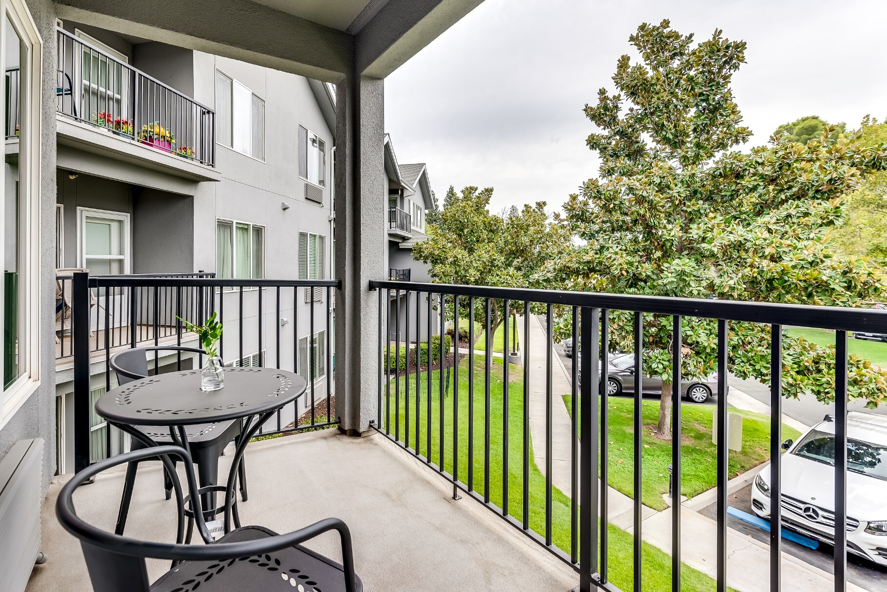 Apartment deck