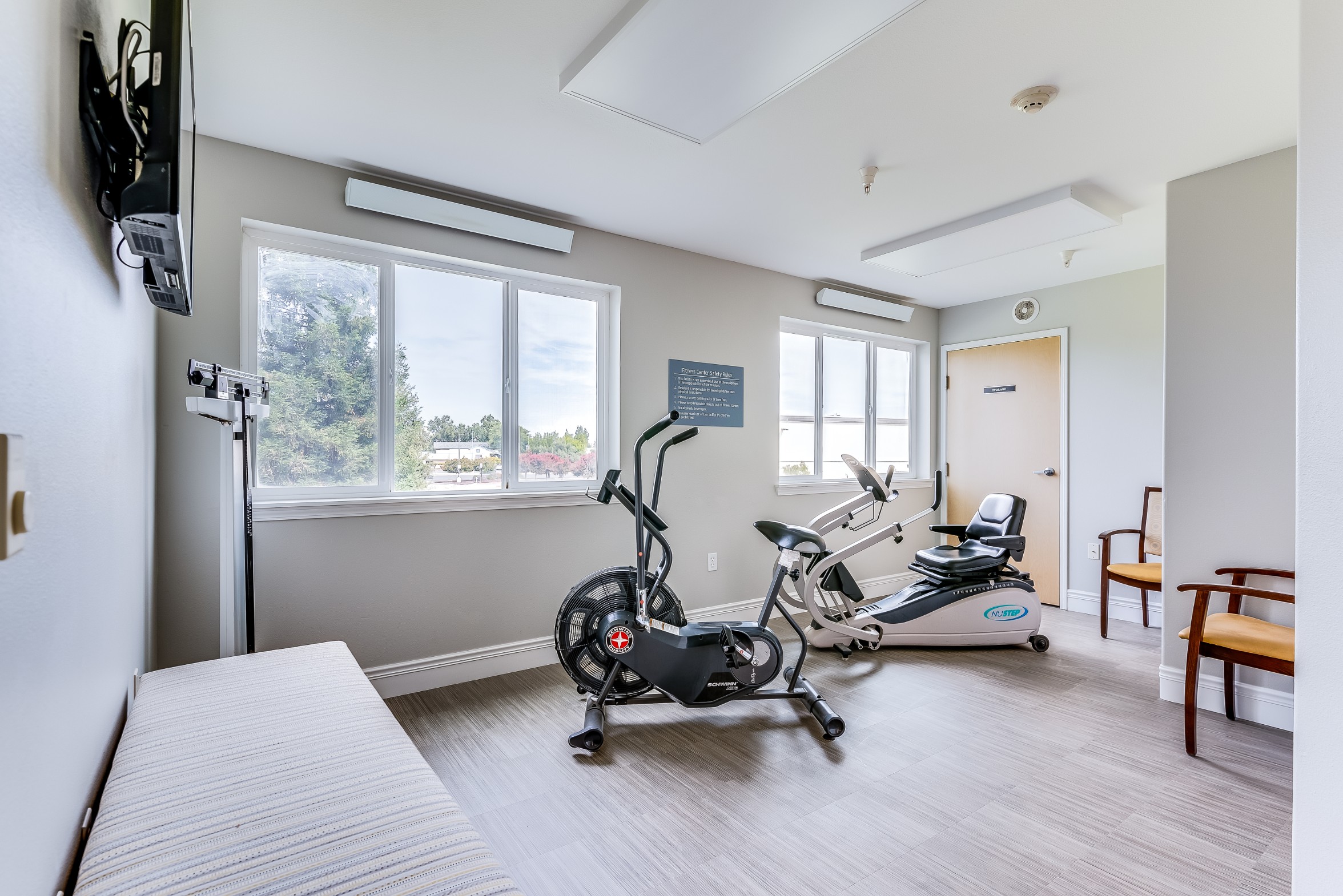 Fitness room