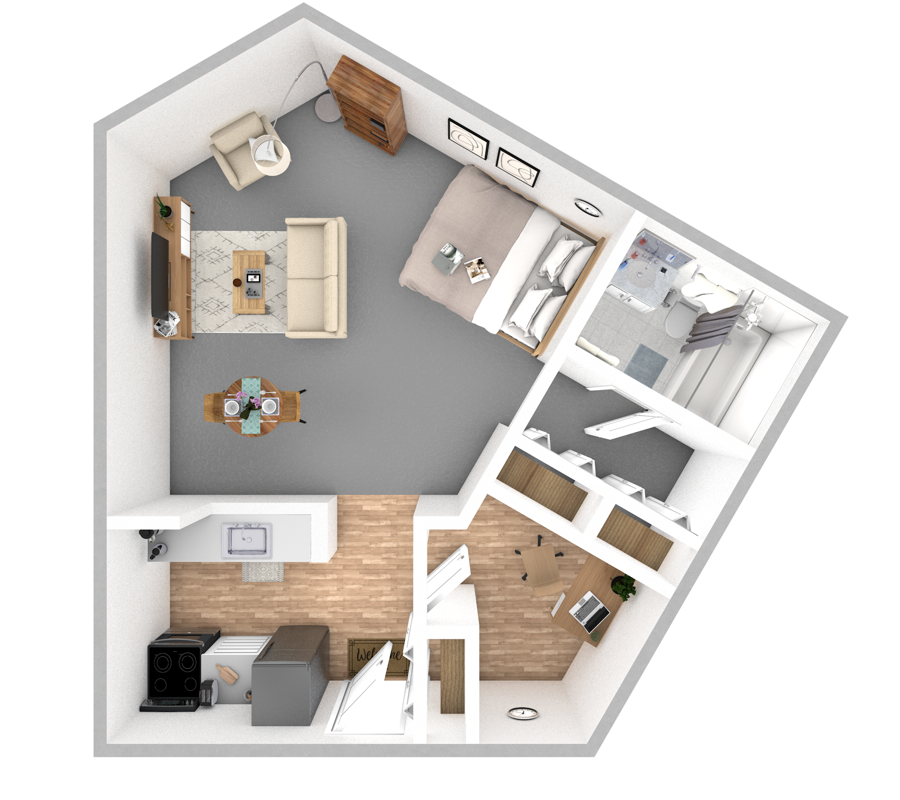 Suite | One Bathroom