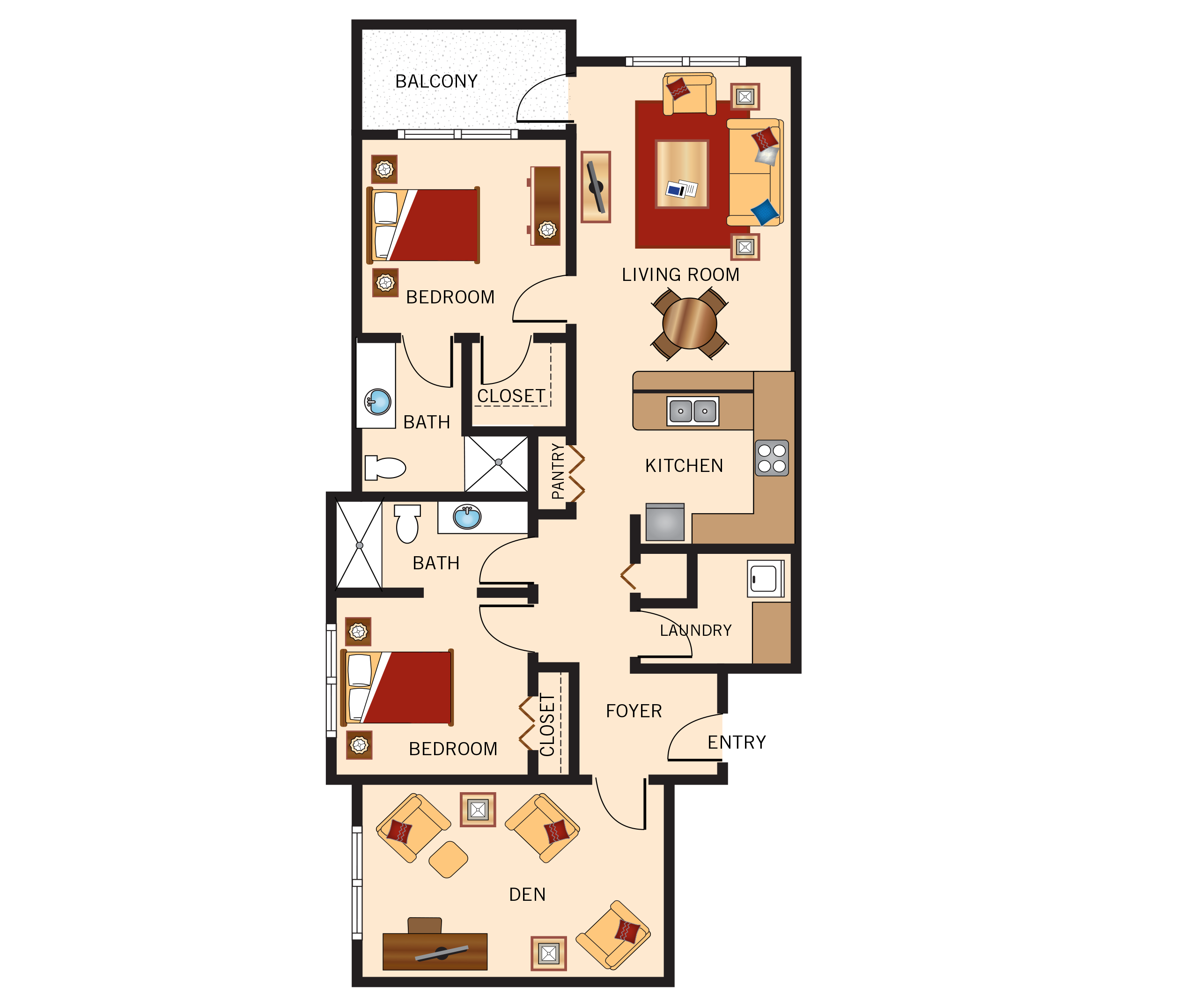 The White Ibis floor plan