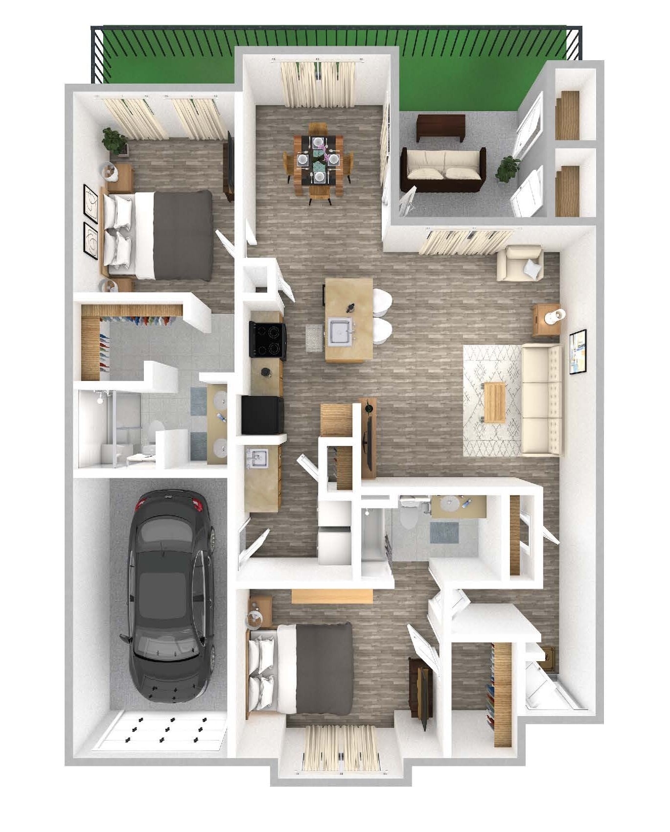 Lacey Oak floor plan