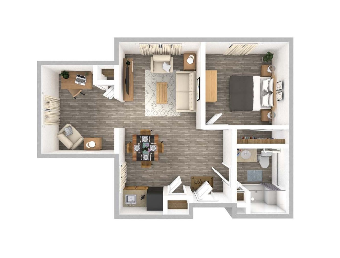 Monterrey Oak floor plan